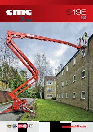 Nacele cu braț articulat pe șenile CMC S19E