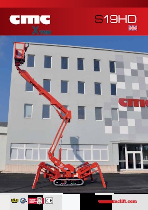 Nacele cu braț articulat pe șenile CMC S19HD