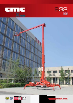 Nacele cu braț articulat pe șenile CMC S32