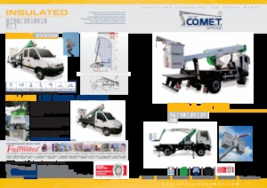 Nacele cu braț articulat pe șenile Comet SPIDER-I 18.12 