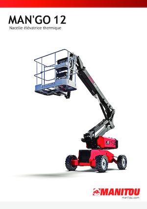 Nacele cu braț articulat pe roți Manitou ManGo 12