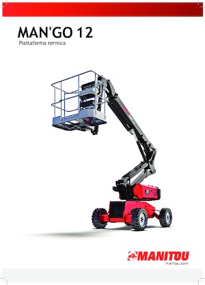 Nacele cu braț articulat pe roți Manitou ManGo 12