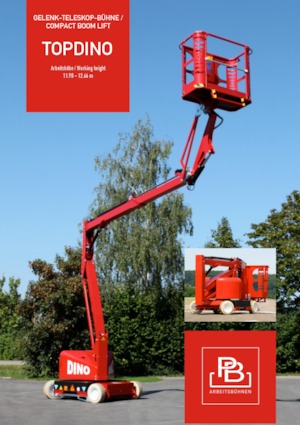 Nacele cu braț articulat pe roți PB PB TOPDINO 121 II