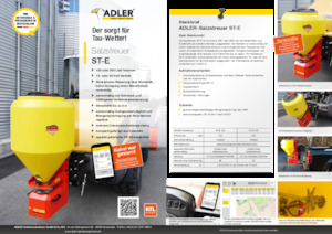 Atașamente pentru dispozitivele de împrăștiere Adler ST-E 200