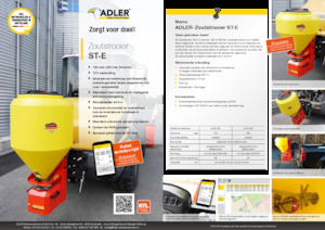 Atașamente pentru dispozitivele de împrăștiere Adler ST-E 200