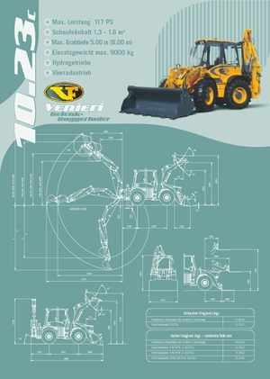 Buldoexcavatoare Venieri 10.23 C