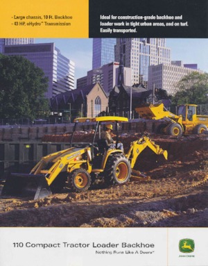 Buldoexcavatoare John Deere Construction 110