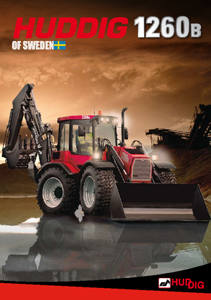 Buldoexcavatoare Huddig 1260 B