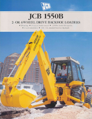 Buldoexcavatoare JCB 1550 B