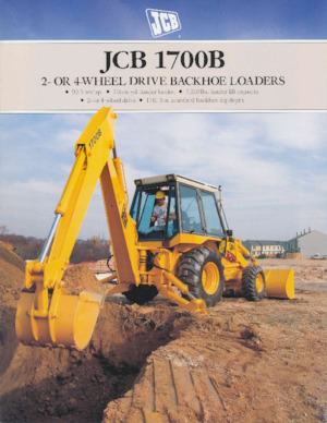Buldoexcavatoare JCB 1700 B