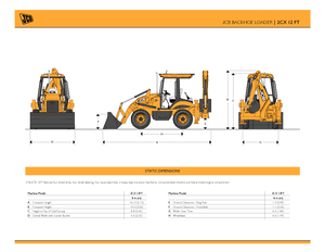 Buldoexcavatoare JCB 2 CX III