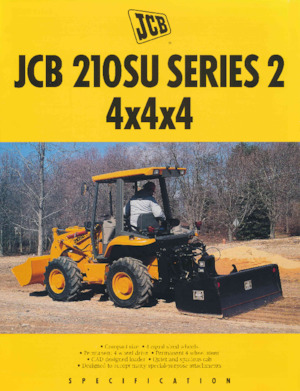 Buldoexcavatoare JCB 210 SU
