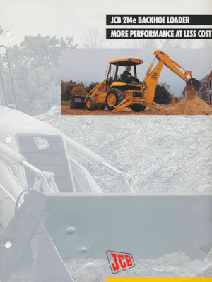 Buldoexcavatoare JCB 214 E