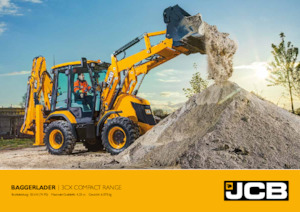 Buldoexcavatoare JCB 3CX Compact Pro