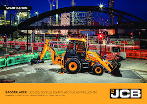 Buldoexcavatoare JCB 3CX Plus