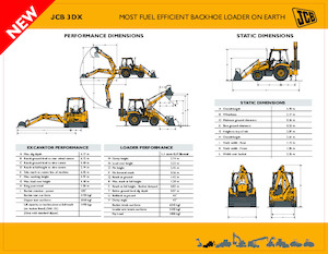 Buldoexcavatoare JCB 3DX