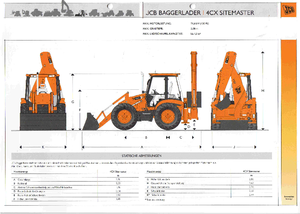Buldoexcavatoare JCB 4 CX SM SC