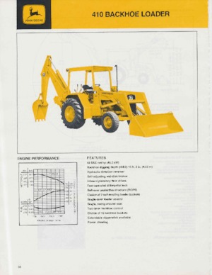 Buldoexcavatoare John Deere Construction 410