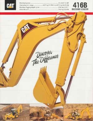 Buldoexcavatoare Caterpillar 416 B