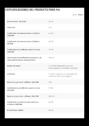 Buldoexcavatoare Caterpillar 416