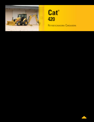 Buldoexcavatoare Caterpillar 420