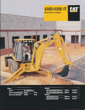 Buldoexcavatoare Caterpillar 420 D
