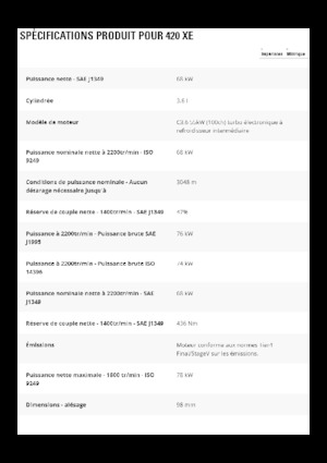 Buldoexcavatoare Caterpillar 420 XE