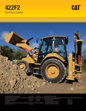 Buldoexcavatoare Caterpillar 422F2