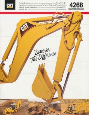 Buldoexcavatoare Caterpillar 426 B