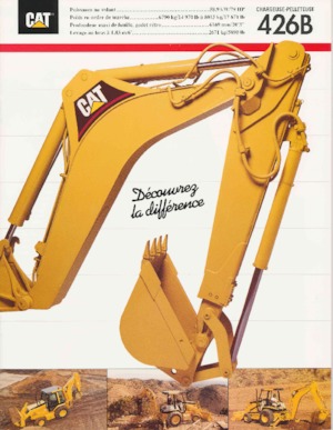 Buldoexcavatoare Caterpillar 426 B