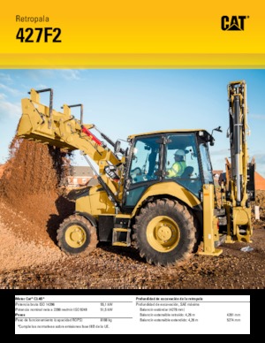 Buldoexcavatoare Caterpillar 427F2