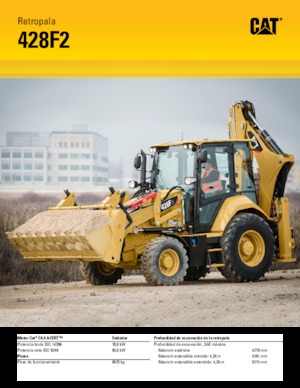 Buldoexcavatoare Caterpillar 428F2