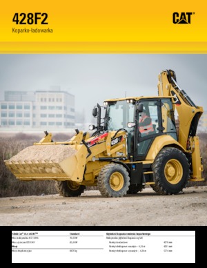 Buldoexcavatoare Caterpillar 428F2
