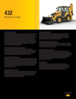 Buldoexcavatoare Caterpillar 432