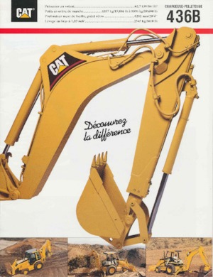 Buldoexcavatoare Caterpillar 436 B