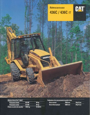 Buldoexcavatoare Caterpillar 436 C