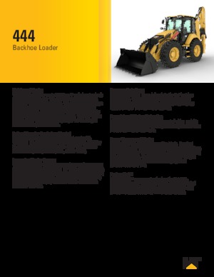 Buldoexcavatoare Caterpillar 444