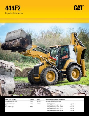 Buldoexcavatoare Caterpillar 444F2