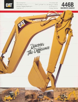 Buldoexcavatoare Caterpillar 446 B