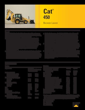 Buldoexcavatoare Caterpillar 450