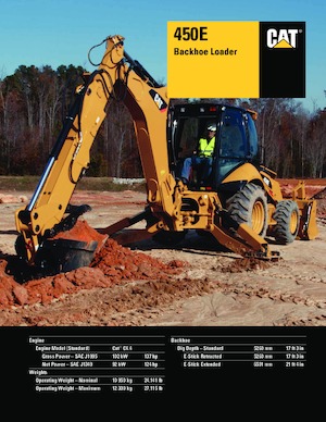 Buldoexcavatoare Caterpillar 450 E