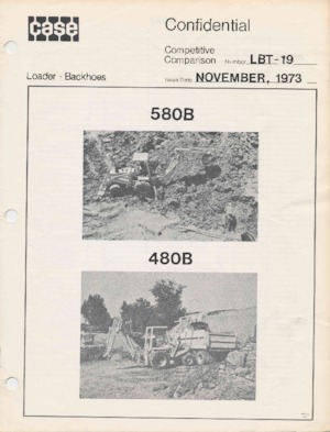 Buldoexcavatoare Case 480B