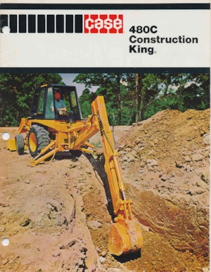 Buldoexcavatoare Case 480C