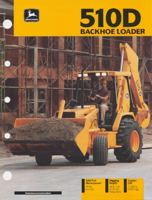 Buldoexcavatoare John Deere Construction 510 D