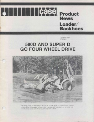 Buldoexcavatoare Case 580 D Super D 