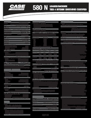 Buldoexcavatoare Case 580 N