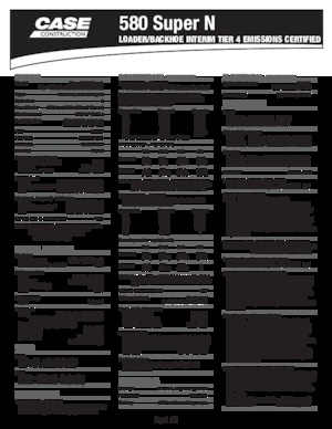 Buldoexcavatoare Case 580 Super N