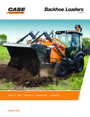 Buldoexcavatoare Case 580N EP