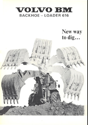 Buldoexcavatoare Volvo 616