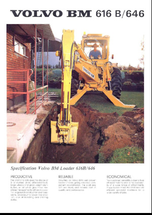 Buldoexcavatoare Volvo 646